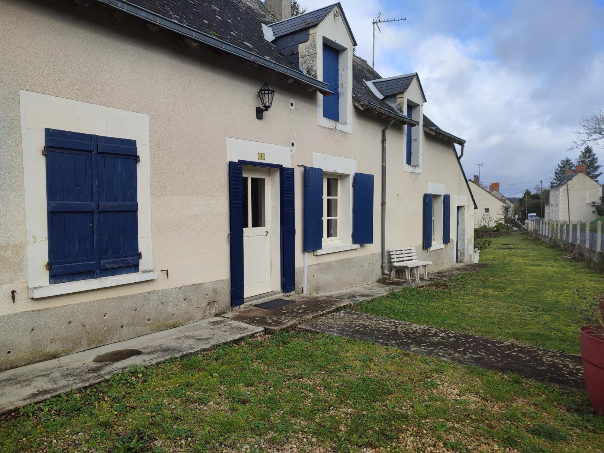 Maison Plain Pied, 2 Chambres, Longere Typique , Fraiche, Dans Bourg Avec Tous Commerces Luçay-le-Mâle Kültér fotó