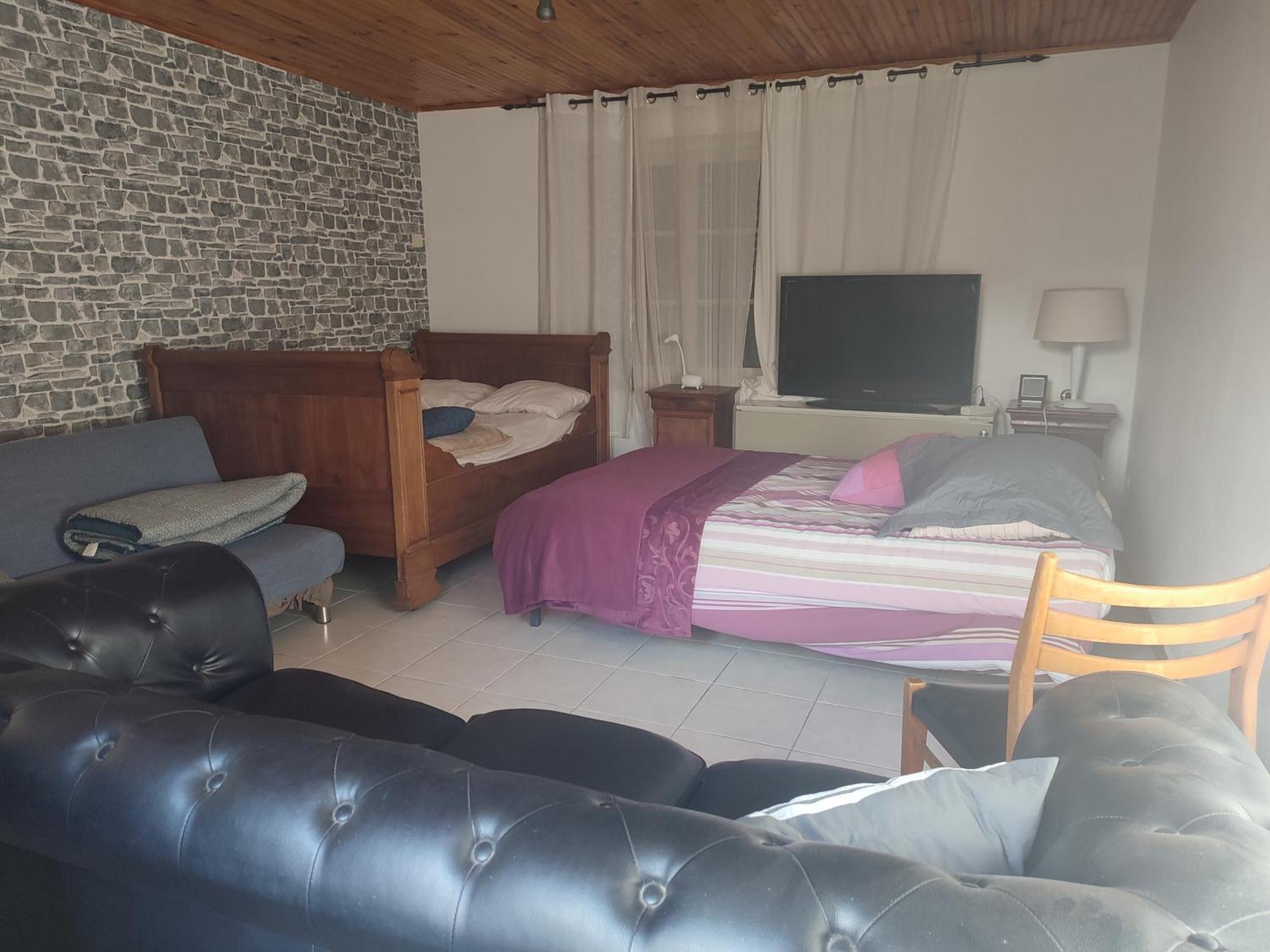 Maison Plain Pied, 2 Chambres, Longere Typique , Fraiche, Dans Bourg Avec Tous Commerces Luçay-le-Mâle Kültér fotó