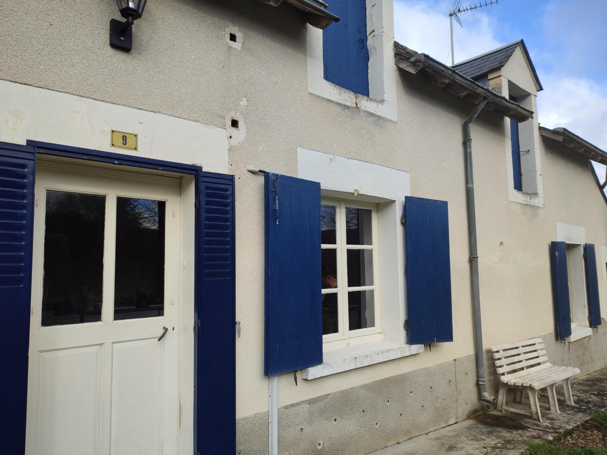 Maison Plain Pied, 2 Chambres, Longere Typique , Fraiche, Dans Bourg Avec Tous Commerces Luçay-le-Mâle Kültér fotó