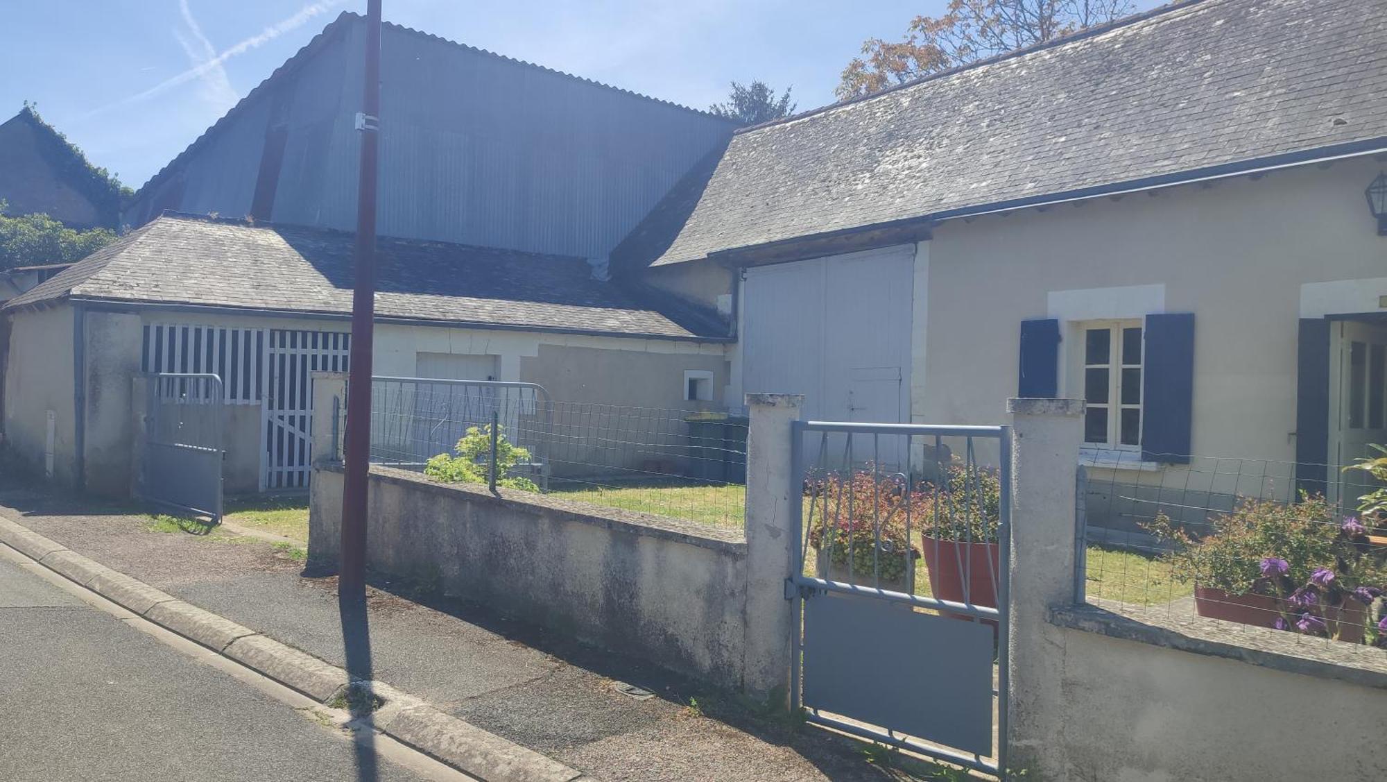 Maison Plain Pied, 2 Chambres, Longere Typique , Fraiche, Dans Bourg Avec Tous Commerces Luçay-le-Mâle Kültér fotó