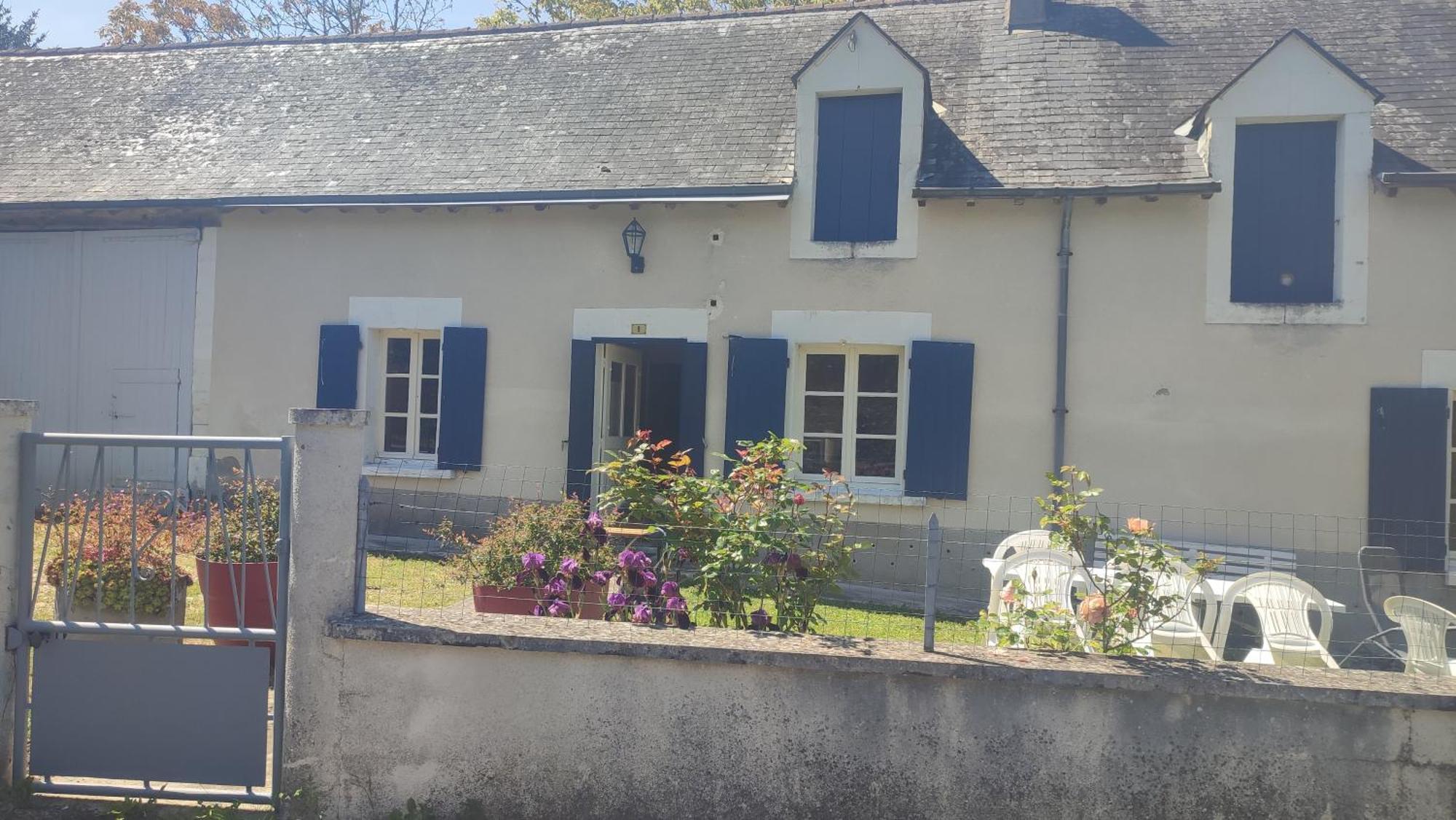 Maison Plain Pied, 2 Chambres, Longere Typique , Fraiche, Dans Bourg Avec Tous Commerces Luçay-le-Mâle Kültér fotó